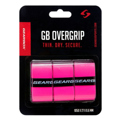 Gearbox Overgrip 3 pack - Hot Pink